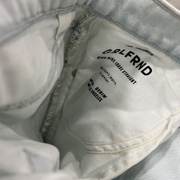 GRLFRND Brooklyn High Rise Straight Jeans in Zuma New 27 - Picture 8 of 10